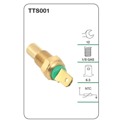 Tridon Water Temperature Sender Gauge - TTS001