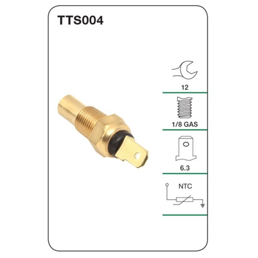 Tridon Water Temperature Sender Gauge - TTS004