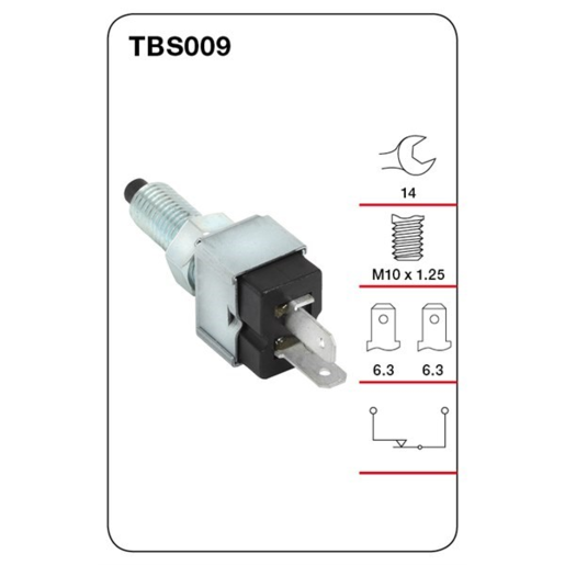 Tridon Brake Light Switch - TBS009