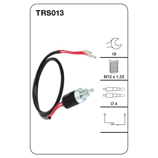 Tridon Reversing Light Switch - TRS013