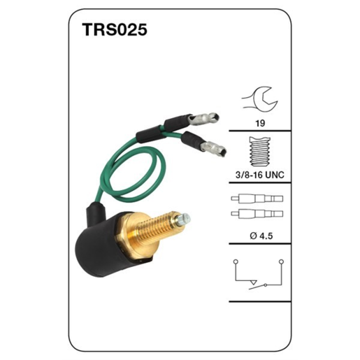 Tridon Reversing Light Switch - TRS025