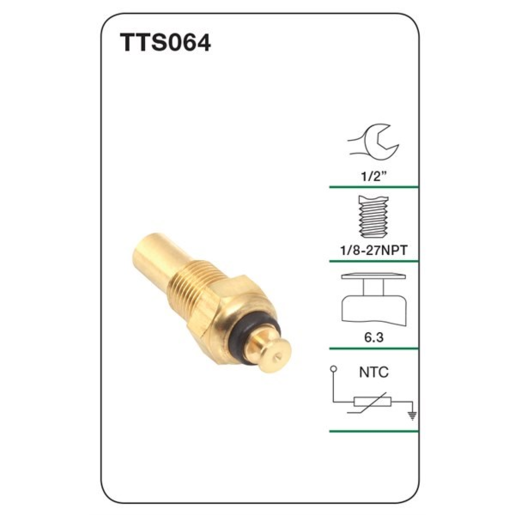 Tridon Water Temperature Sender Gauge - TTS064