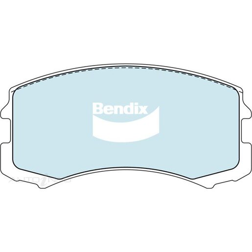 Bendix Front Brake Pads - DB1455-ULT