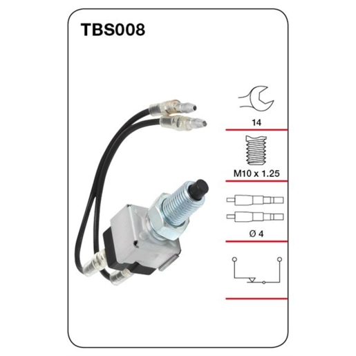 Tridon Break Light Switch - TBS008