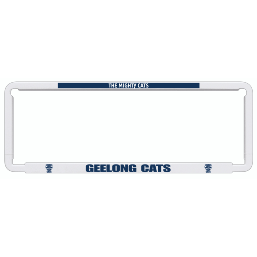 AFL Geelong Cats Number Plate Frame - NPAFLGEE