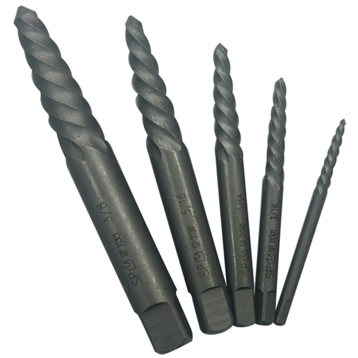 SP Tools Screw Extractor Spiral Set 5pc - SP31301