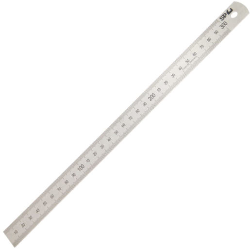 SP Tools Stainless Steel Ruler Metric SAE 150mm 6" - SP35211