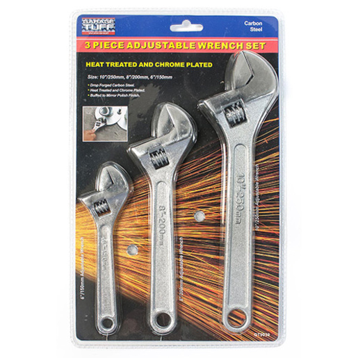 GR8 DLS Adjustable Wrench Set 3pc - GT9039