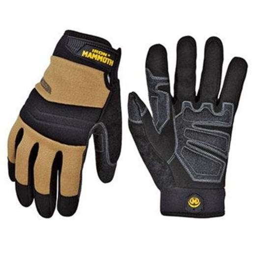 Iron Mammot Knuckle Protection Work Gloves Large - 7605-L