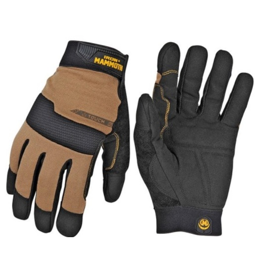 Iron Mammot Touchscreen Work Gloves Medium - 7526-M