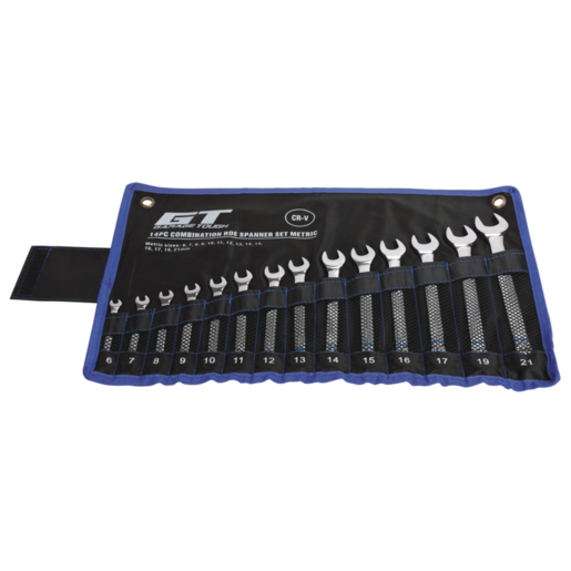 Garage Tough 14 Piece Roe Metric Spanner Set - GT8132C