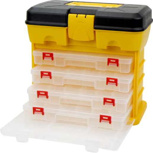 Ecwid Storage Box Organiser 13 Comp X4 With Case - HB6302
