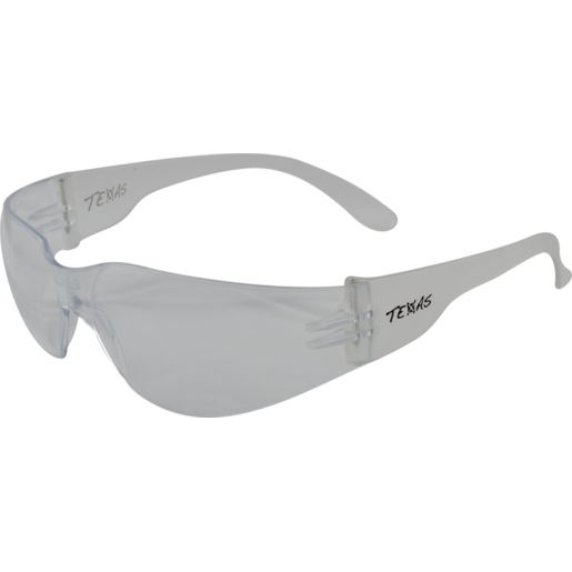 Maxisafe TEXAS Safety Glasses with Anti-Fog - Clear Lens - EBR330