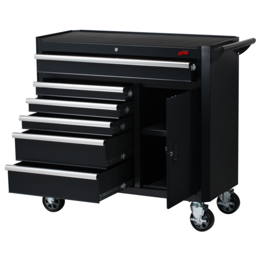 Chicane 41" 6 Drawer 1 Door Mobile Tool Trolley - CH416MT
