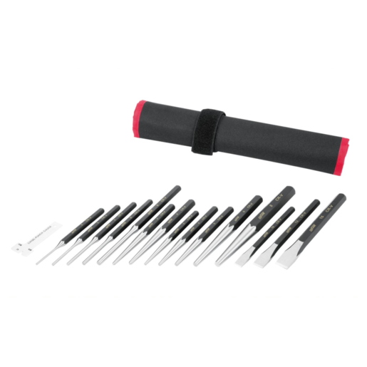 Chicane Punch and Chisel Set 16 Pieces - CH5010