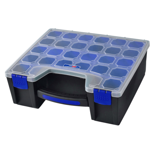 Garage Tough Thick Plastic Organiser with Lift Out Trays 310mm - GTTO310
