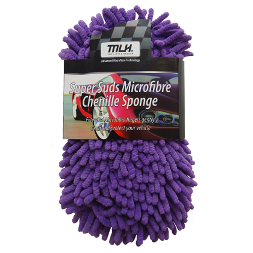 Mother's Little Helper Super Suds Chenille Microfibre Sponge Purple - 64MLHW5