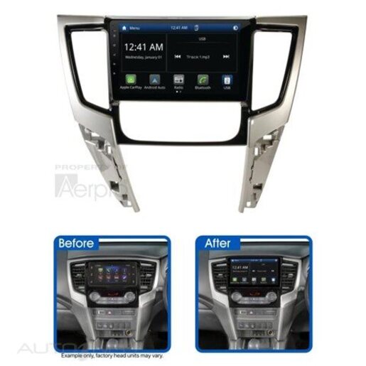 In-Dash Touch Screen