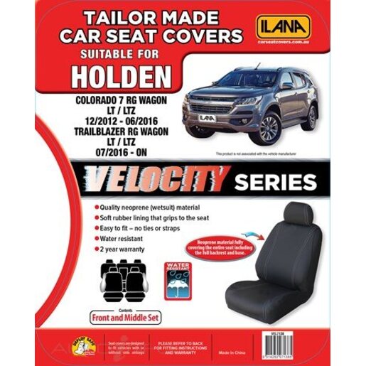 Ilana Seat Cover - Pack - VEL7137