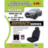 Ilana Outback Canvas Tailor Made Seat Cover To Suit Nissan - OUT7198BLK