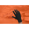 Onmech Black Nitrile Gloves Medium 100 Pack - OMNIT100BM