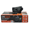 Onmech Black Nitrile Gloves Medium 100 Pack - OMNIT100BM