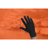 Onmech Black Nitrile Gloves XL 100 Pack - OMNIT100BXL