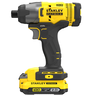 Stanley Fatmax V20 Impact Driver Kit 2.0AH/4.0AH 18v - SFMCF800DM2-XE