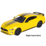 DDA Collectibles 1:24 Yellow 2018 To Suit Ford Mustang GT Right Hand Drive 