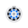 Kicker 6.5" 2-Way Marine Speakers With Blue LED Lighting - 49KM604WL