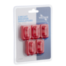 Voltage Circuit Breaker Insulator Red Pack of 5 - VTCBCR 