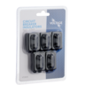 Voltage Circuit Breaker Insulator Black 5pk - VTCBCB 