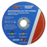 Garage Tough Reinforced Cut Off Wheel 100mm x 1.2mm 10 Pack - GTCD100-10