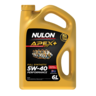 Nulon APEX+ 5W-40 Fully Synthetic Performance Engine Oil 6L - APX5W40-6