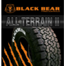 Black Bear Tyres LT275/65R17 121/118S 10PR A/T II RWL - 1300029072W