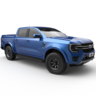 EGR Lid To Suit Ford Ranger 22-On Meteor Grey 3PC - TC-RGR223P-METEOR