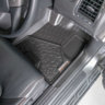 Bedrock Front & Rear Moulded Floor Liners to Suit Nissan Patrol - BRN004FR