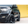 EGR Flares Full Set To Suit Ford Everest 22 Alum SLV - FF-MY22EVRST-ALUM