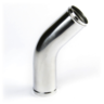 SAAS Pipe 57mm  x 45 Deg Aluminium Polished - SP455757P