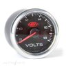 VOLT GAUGE 8V-18V 52MM BLACK MUSCLE SERIES 3