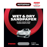 Motospray Wet & Dry Sandpaper 2000 Grit Finish - MSWD2000-1