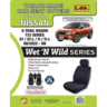 Ilana Wet N Wild Neoprene Tailor Made Seat Cover To Suit Nissan - WET30DSBLKWHT