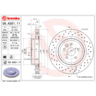 Brembo Disc Brake Rotor Rear - 09.A301.11