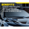 Meguiar's Ultimate Glass Cleaner and Water Repellant 473ml - G240416