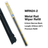 Tridon Metal Rail Wiper Blade Refill Set 6.5mm X 610mm - MRN24-2