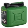 Xplorer Fuel Can 5L Green Plastic - XPP5G