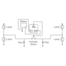 Narva Electronic Flasher 12V 3 Pin LED Blister - 68245BL