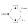 Narva Illuminated Off/On Push/Pull Switch - 60022BL