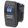 Narva Illuminated On/Off Sealed Rocker Switch - 63142BL