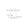 Narva Illuminated On/Off Sealed Rocker Switch - 63142BL